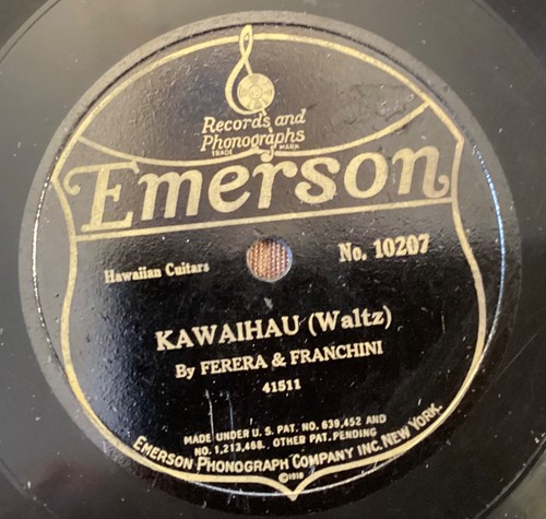 Ferera franchini 78 rpm - ferera,