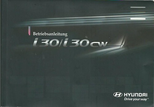 Hyundai i30 i30cw - i30cw, manuale