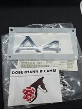 Sigla modello A4 *ORIGINALE* AUDI A4 (2003-2016) cod. 8H08537412ZZ