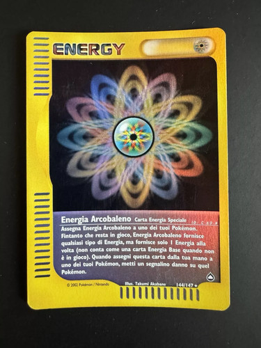 Carta pokémon energia - carta,