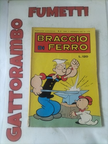 Braccio ferro anno 1971 - braccio,