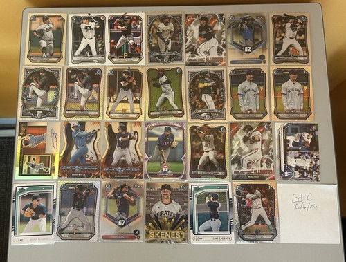 Lotto card mlb bowman topps - lotto, 27