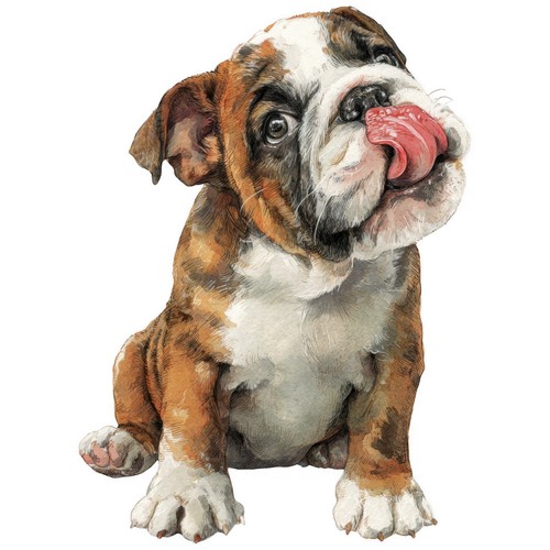 Adesivi bulldog auto - adesivi,