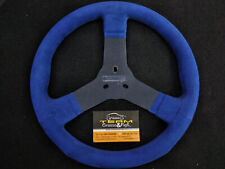 Volante GO KART - FORMULA SportLine Made in Italy Diametro 31 ALCANTARA BLU