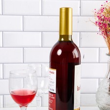 100 capsule termoretraibili per vino, sigillano la bottiglia di vino