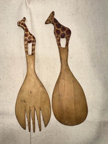 Giraffe africane legno - africane, in
