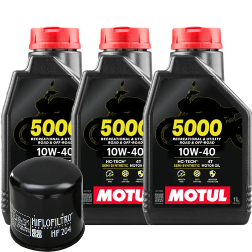Kit tagliando motul 5000 10w40 - kit,