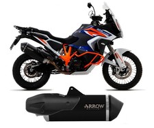 Terminale scarico Arrow SONORA E5 Titan Dark Carb KTM 1290 SUPER Adv S 2021 2024
