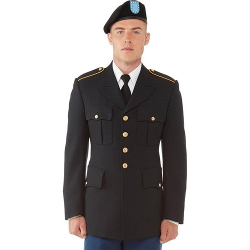 Cappotto uomo militare nero - cappotto,