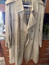Trench cappotto uomo vintage