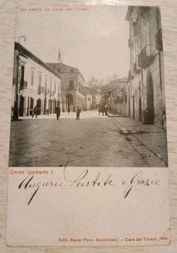 Cartolina antica cava - antica,