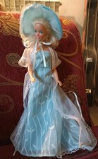 Barbie anni 80/90 made in Malaysia con abito Moda Nel Mondo (Mondadori) America