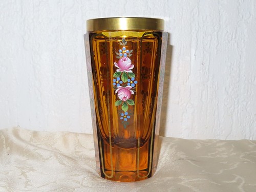 Vaso vetro calice - vaso, /