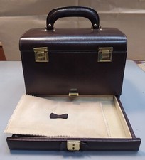 Bauletto e porta gioie di vera pelle -Anni 60/70 Vintage - Pezzo raro