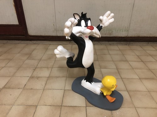 Statua resina gatto - statua,