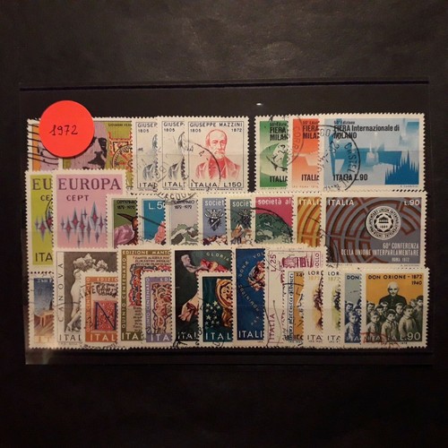 Italia repubblica 1972 annata - italia,