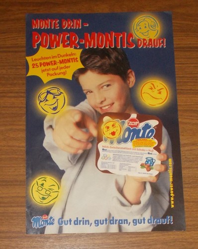 Rara pubblicità zott monte - zott,
