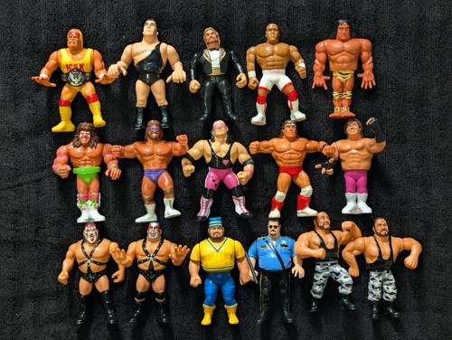 Lotto hasbro wwf - hasbro, mattel