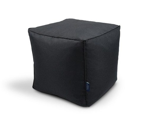 Pouf poggiapiedi cubo quadrato