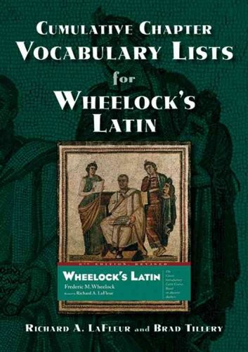 Cumulative chapter vocabulary - cumulative,
