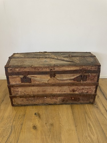 Baule antico legno - baule,