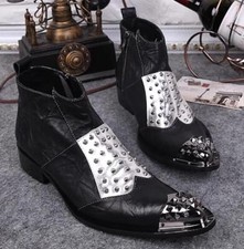 Stivaletti uomo a punta