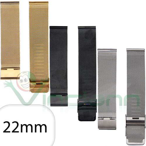 Cinturino 22mm acciaio - 3x,