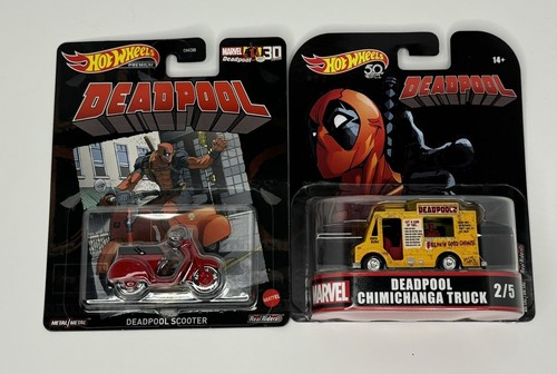 Hot wheels premium deadpool - premium,
