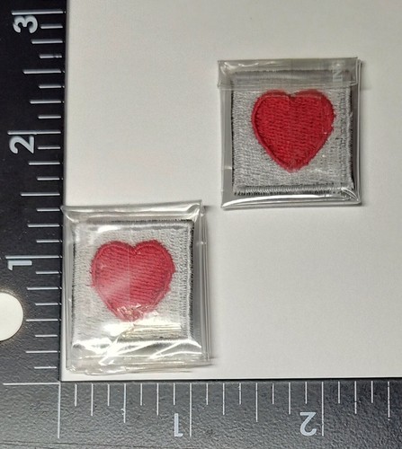 Patch hear rosso set 2 - hear,