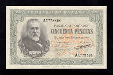 F.C. 50 PESETAS 1940 , SERIE A
