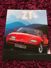 BMW Z1 Brochure oversize 1990