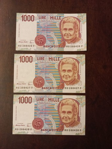 Mille lire montessori 199 tre - mille,