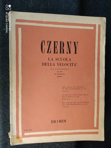 Czerny scuola della - czerny,