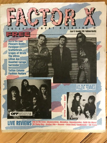Vintage factor music - vintage, x