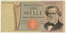 1000 LIRE GIUSEPPE VERDI II