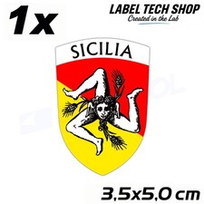 1x Adesivo Sicilia - Sicilia