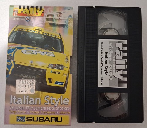 Vhs video 2003 rally - vhs,