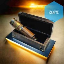 Telescopio in ottone stile