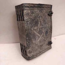 Diario Vintage In Pelle Con