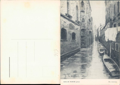 Venezia rio veneziano del - veneziano,