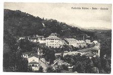 Cartolina antica RARISSIMA - FABBRICHE RUBINO - NETRO - CENTRALE