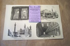 ROMA - stampa antica 1859 vedi