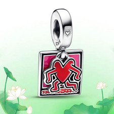 Ciondolo CUORE KEITH HIRING Argento 925