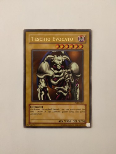 Teschio evocato - yu-gi-oh!,