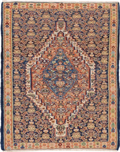 Tappeto kilim senneh 120x146 - tappeto,