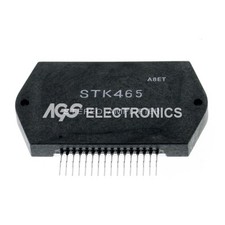 STK465 - STK 465 INTEGRATO POWER AMPLIFIER 2X30W 20KHZ