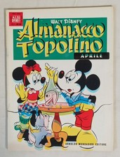 ALMANACCO TOPOLINO n.4 Ed. Mondadori Aprile 1959  !!!!