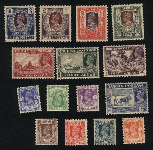 Francobollo birmania 1938 - francobollo,