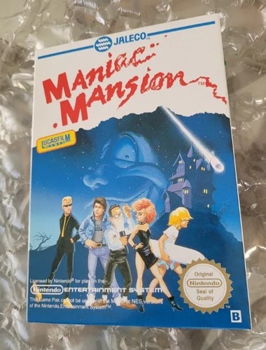 Maniac mansion nintendo nes - mansion,