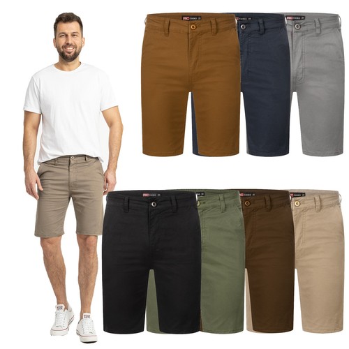 Pantaloncini chino uomo